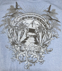 Hang Ten Short Sleeve T-Shirt Men’s Extra Large Blue