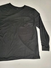 (#5) SHEETZ LONG SLEEVE PULLOVER SHIRT SIZE UNISEX MEDIUM BLACK