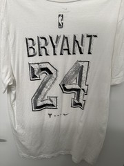 Nike Kobe Bryant Statue Unveil Tee T-Shirt Size White XL