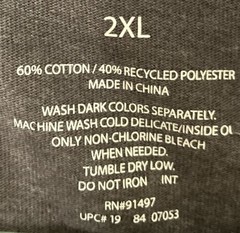 Autism Awareness T-shirt Creative Minds Think Differently Puzzle LS Men’s Sz 2XL