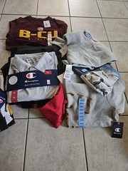 #NWT Mixed Lot of 24 Unisex Tee & College Sweat Shirts UCF, BCC & 1 Tampa Bay 🏈