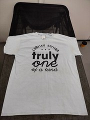Limited Edition T-shirt. Men’s Size 36.