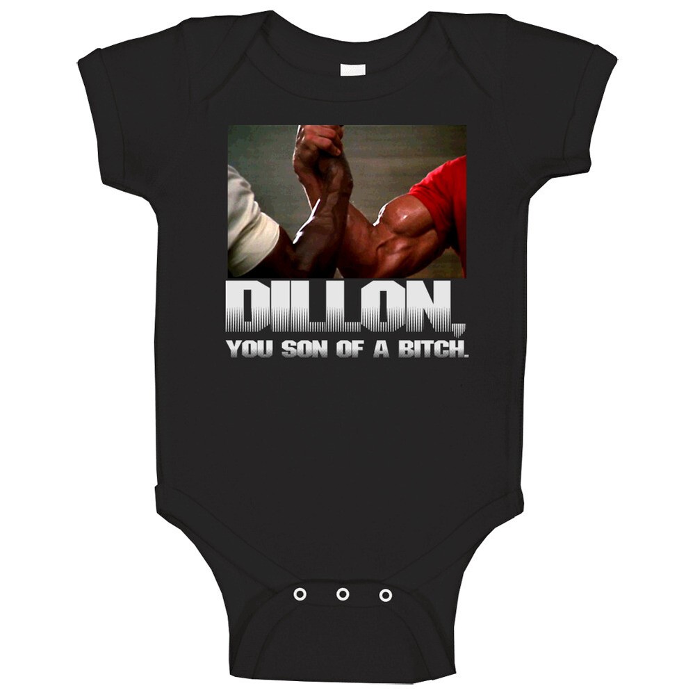 Arnold Schwarzenegger Predator Movie Baby One Piece