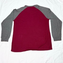 U.S. Polo Association USPA Long Sleeve Tee Shirt 2XL Red Gray New With Tags