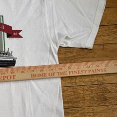 Vintage Andrea Doria Ship Shirt Genoa New York 90s Size Medium