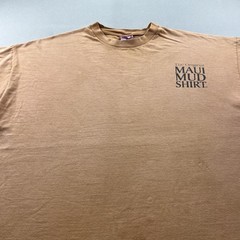 Vintage Hawaii Sea Turtle T-Shirt Mens 3XL Orange Maui Mud Honu Island Beach 90s