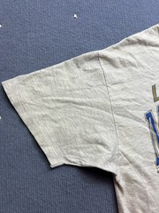 Vintage 90s London Monarchs WLAF Hanes Beefy-T Shirt Size XL Tower Bridge Single
