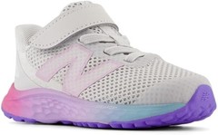 New Balance Fresh Foam Arishi V4 Bungee Lace with Top Strap Running Shoe, Grey M