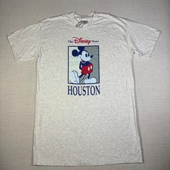 Vintage The Disney Store Sleep Shirt Houston Mickey One Size USA Made New Tags