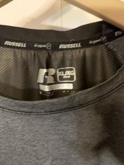 Russell Dri-Power 360 Mens Tees XL/XG 46-48 Training Fit Gray