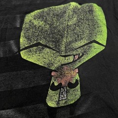 Vintage Invader Zim Gir Cupcake Mighty Fine Shirt 2000s Distressed Scene Girl