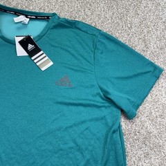 NEW Adidas Performance T Shirt Mens Size 2XL XXL Green Climate Short Sleeve