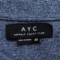 Asphalt Yacht Club Blue White Micro Stripe Long Sleeve Preppy Chic Nautical M