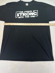 Jerzees Mens Dri Power Active XL Graphic Tee “The Force is Strong with this one”