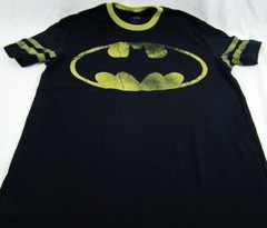 Mens NWT DC Comics Originals Super Hero Batman RingerT Shirt Any Size S M L 2X