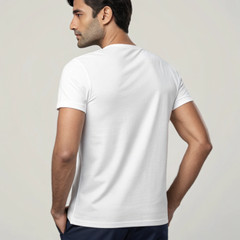Men’s Everyday Round Neck Tee – Premium Soft Fabric Classic Fit