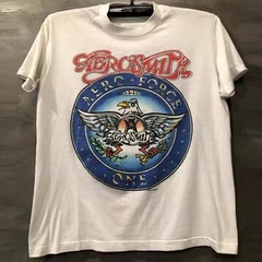 Aerosmith 1988 Tour Band Retro Style White Unisex Tshirt S-5XL WA1176