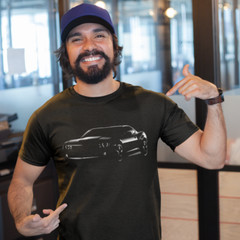 Chevy Camaro ZL1 Mens T Shirt American Musclecar Racing Sports Car Modern Tee