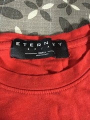 ETERNITY BC/AD Men`s T-shirt Size Small Amazing Piece W/patching And Embroidery