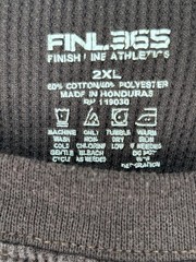 Finish Line Athletics FINL365 Men 2XL Thermal Shirt Long Sleeve Dark Brown XXL