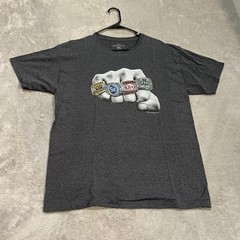 Boston Sports Championship Rings Shirt Mens Large Gray Chowdaheadz Graphic Tee