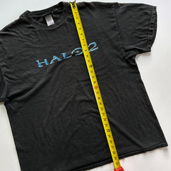 Vintage 2004 Halo 2 Logo Tee Size XXL Halo 3 Halo ODST Halo Reach Bungie Xbox