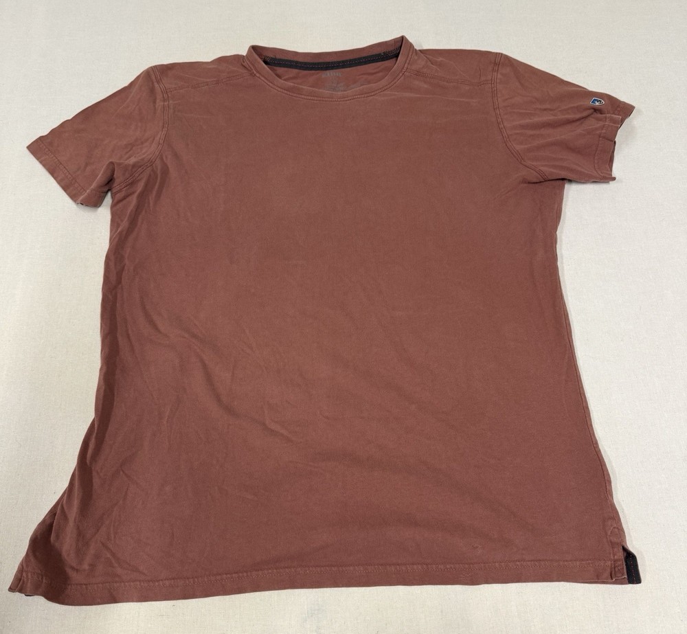 Kuhl Shirt Mens L Wildfibre Organic Cotton Short Sleeve Outdoors Hiking 123
