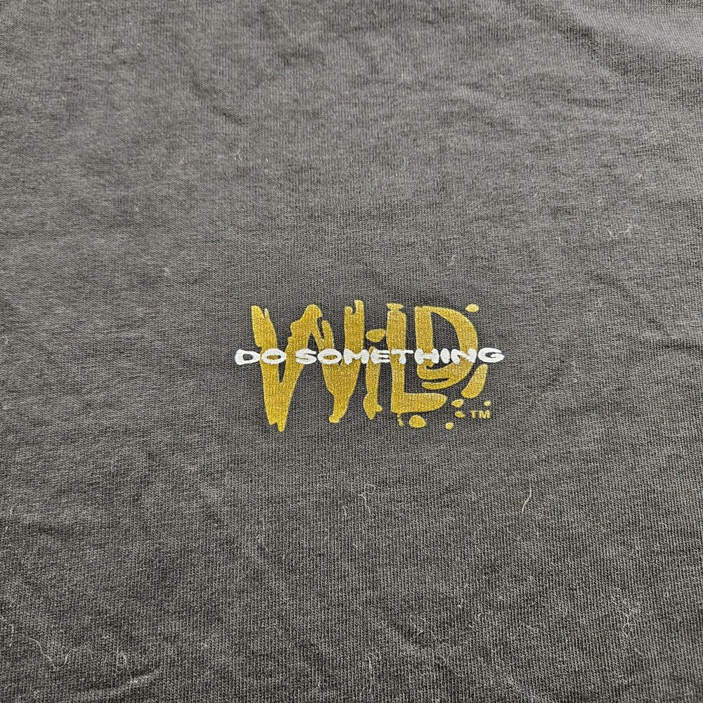 Vintage 90s Do Something Wild Double-sided Made In USA Graphic T-Shirt Size XXL