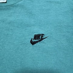 Vintage 1994 Nike Mini Swoosh Embroidered Blank Short Sleeve Crewneck Shirt – XL