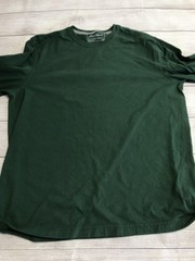 Eddie Bauer Shirt Mens Large Green Legendwash Long Sleeve Tagless Tee Casual Top