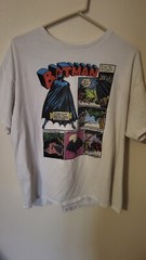 Batman Vtg Comic Book T Shirt Small S Sleeve on White Single stitch No Label 27