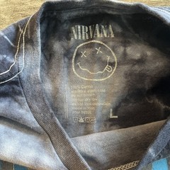 Nirvana Never mind Tie Dye Men’s Tshirt L
