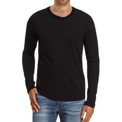 Zonbailon men’s t-shirt solid color breathable leisure sports long sleeve