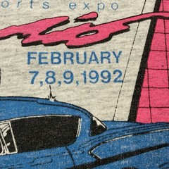 Vintage 1992 World of Wheels Tee XL USA Cut Neck Birmingham AL Shirt