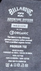 NWT Billabong Adventure Division Short Sleeve T-Shirt Black Men’s Size M. A6