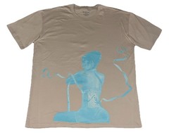 Marina T Shirt XXL Beige Princess of Power 2025 Tour Merch Ribbon Tee NEW *spots