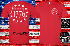 t-shirt,Ready Since 1776,We People,Patriot,Dont Tread On Me,Anti Socialism,1A,2A
