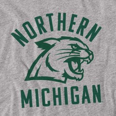 Northern Michigan University Adult T-Shirt One Color, Athletic Heather, S-5XL