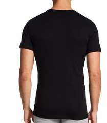 3 POLO RALPH LAUREN S M L XL SLIM FIT COTTON BLACK WHITE BLUE CREW NECK T SHIRTS
