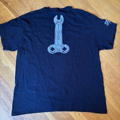 TOOL Band Rock Music T Shirt XL LA California Black Merch Tour No Tag Nuts Bolts