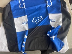 Fox Racing 180 Racing Mens Blue White Black Colorblock Lux Jersey Size 2XL New