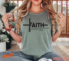 Unisex Hebrews 11:1 Christian T-Shirt, Men T shirt,Women T shirt Gift Religio