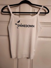 ShineDown Cropped tank top Shinedown Crop Top Shinedown Tank Top Shirt Xxs-2xl