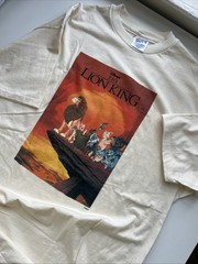 New Vintage 90s Disney The Lion King T-Shirt Single Stitch Mens Sz XL