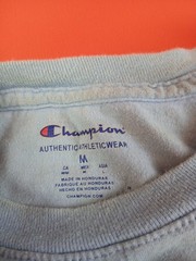 Champion GT23HY07718 Classic Jersey Graphic T-Shirt for Men, Size M – Swiss Blue
