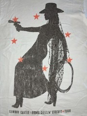 Beyonce Most Wanted Tee S White Cowboy Carter Tour 2025 Merch NEW *hole