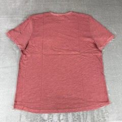 Marine Layer Vintage Heavy Slub Pocket Tee Mens M/L Marge Marsala Red $54 NWT