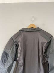 Defcon 5 Tactical Padded T-shirt Combat Shirt Padding Collared Zip Neck XL Grey