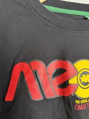 Vintage Mecca 90s T Shirt Size L LARGE Hip Hop Logo Black EUC
