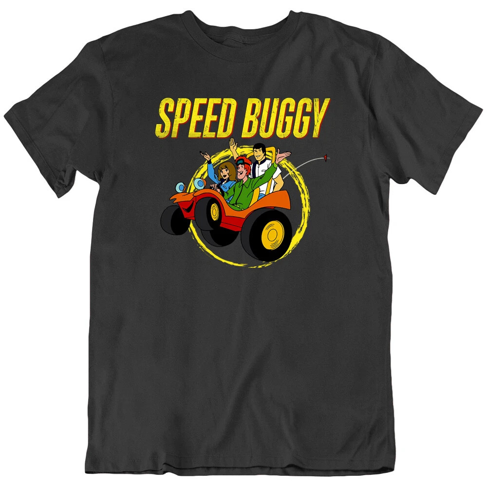 Retro 70’s Car Buggy Speed Cartoon T-Shirt NEW 2025!!!!